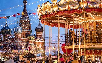 Новый год в Москве: ж/д тур на 4 дня