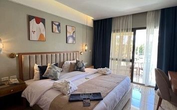 GHAZALA BEACH 4* - отель в Наама бей на 1 линии с песчаным пляжем