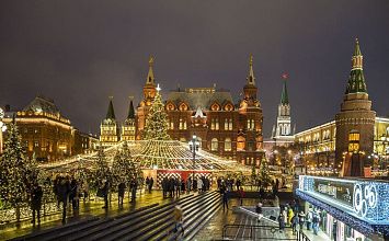 Новый год в Москве: ж/д тур на 4 дня