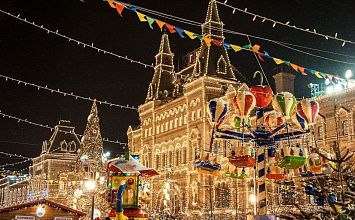 Новый год в Москве: ж/д тур на 4 дня