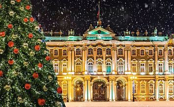 Ж/д тур в Санкт-Петербург на Рождество на 5 дней