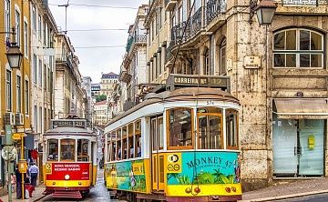 Такие милые трамвайчики Лиссабона в Португалии! - Изображение 0