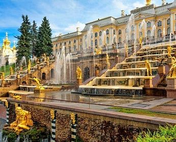 Ж/д тур Санкт-Петербург-Петергоф-Кронштадт-Царское село на поезде на 5 дней